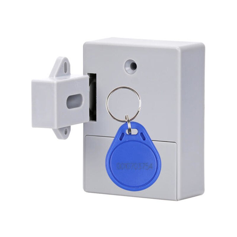 smart invisible lock bolt shoe cabinet wardrobe lock sauna bathroom lock induction cabinet lock ID key ID card induction lock