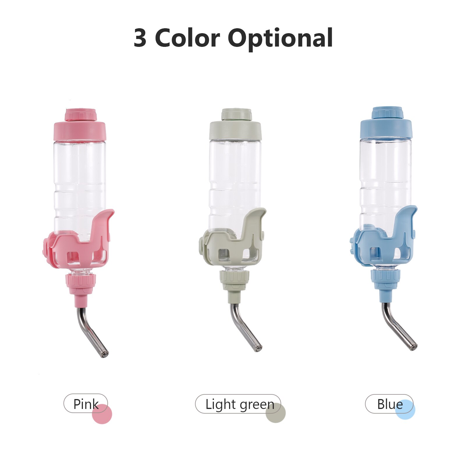 Dog Water Dispenser for Cage Dog Water Bottle for Crate 600ml Pet Water Fountain Automatic Pet Water Dispenser Dog Product