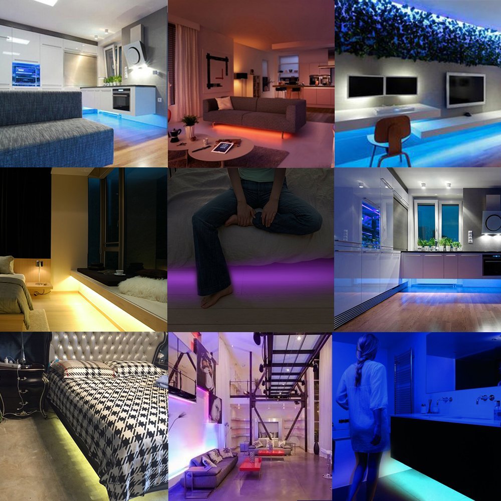 Draadloze PIR Motion nachtlampje Sensor 5050 rgb LED Strip Waterdicht Slaapkamer Night Bed Trap Kast Licht Decoratie 5 v