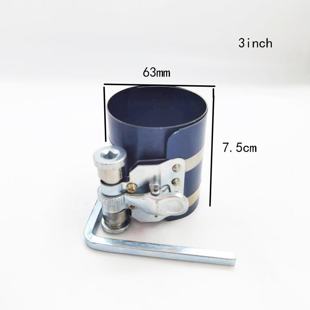 Metal 3" /4"/6" 15mm Piston Ring Compressor Ratchet Style & Wrench Engine Repair Too