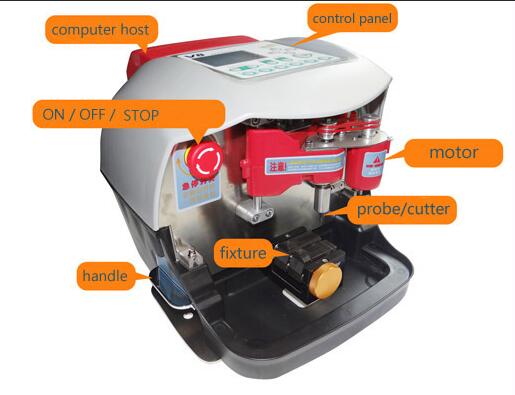 V8/X6 Machine Accessories Electrical connection cable Controller Box Motor XYZ Sensor Memory Card For V8 Key Cutting Machine