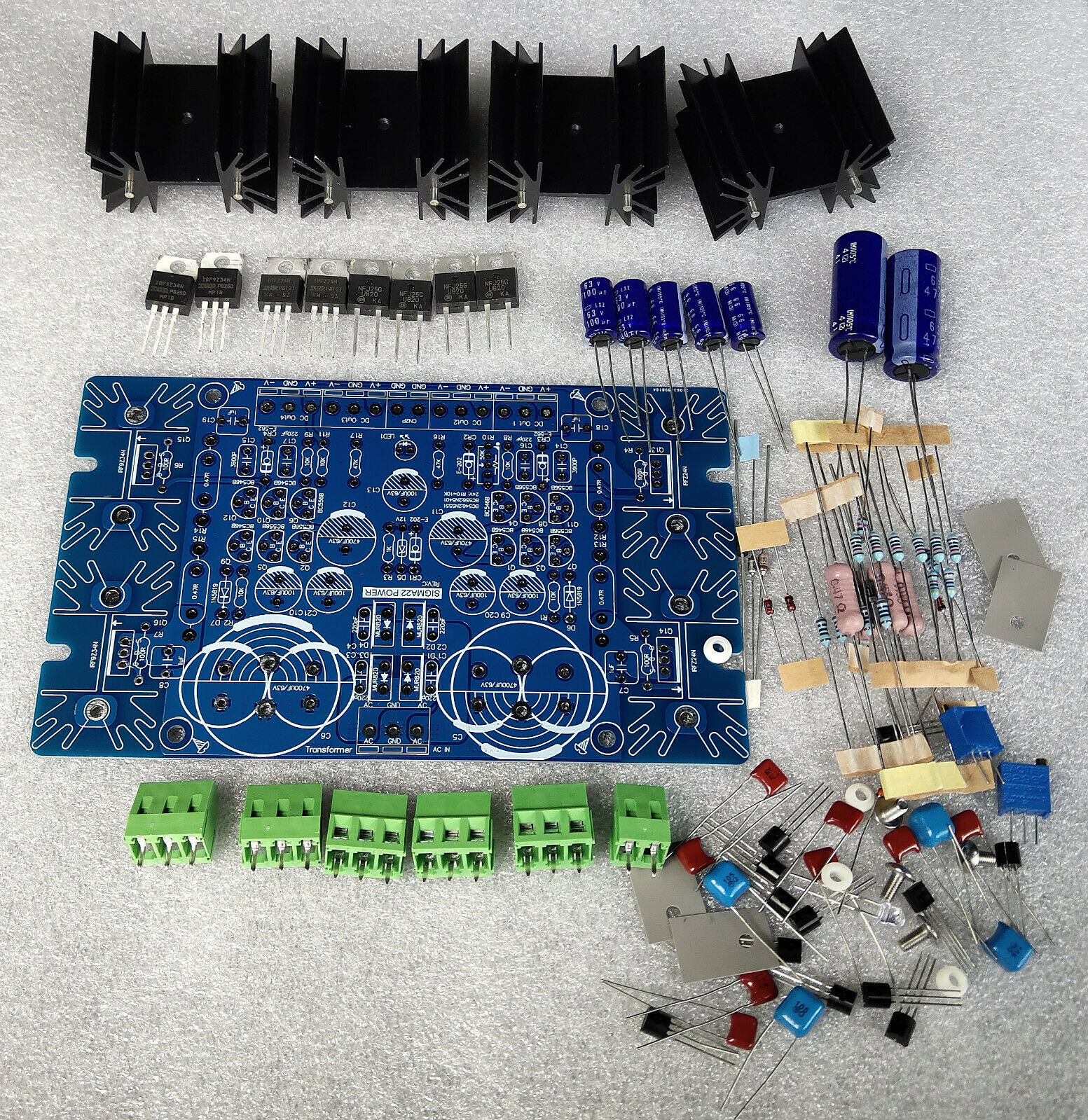 Zerozone sigma 22 linjär reglerad strömförsörjning psu kit för förförstärkare  l16-21