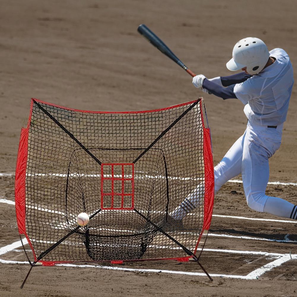 Honkbal Strike Zone Target Honkbal Target Net Verbeter de honkbalvaardigheden met verstelbaar Strike Zone Target Net voor gooien