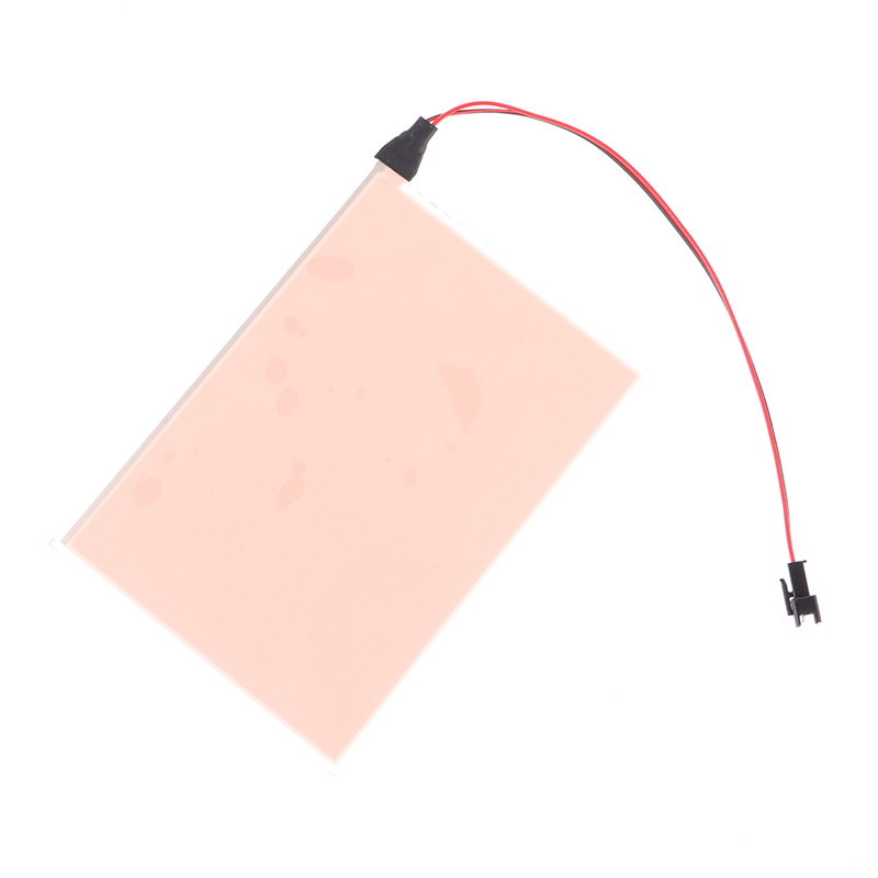 Panel-Hintergrundbeleuchtung, LED-Leuchte, 15 x 13,5 cm, Panel-Hintergrundbeleuchtung, LED-Elektrolumineszenz-El-Hintergrundbeleuchtung mit DC12V-Wechselrichter: Grün