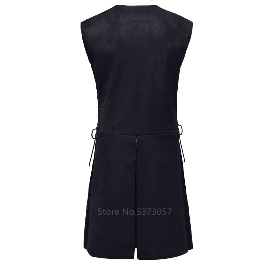 Renaissance Middeleeuwse Ridder Vest Halloween Cosplay Carnaval Party Prestaties Kleding Voor Mannen Volwassen Middeleeuwen Tops