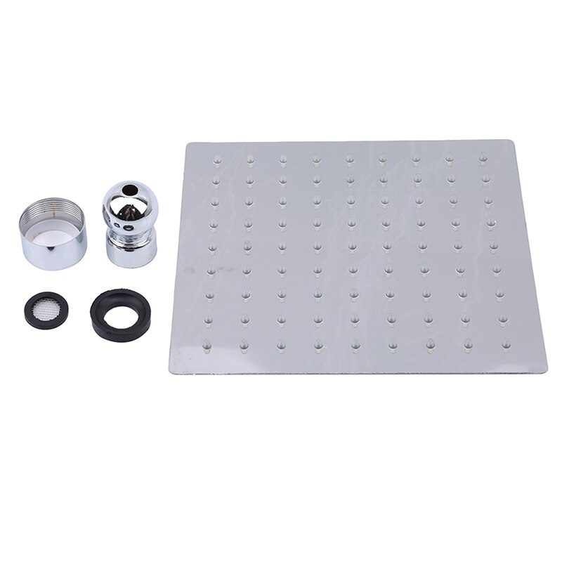 2021 nowy wysokiej jakości 10/8/6 Cal ze stali nierdzewnej ultra-cienki prysznic wodospad głowice opady deszczu głowica prysznicowa deszcz kwadratowy okrągły