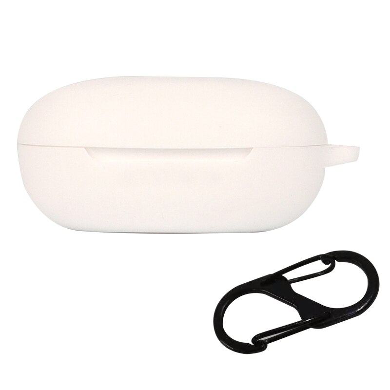 Boîtier pour écouteurs sans fil JBL Free II 2, housse en Silicone, résistant aux chocs, Anti-poussière, lavable: White