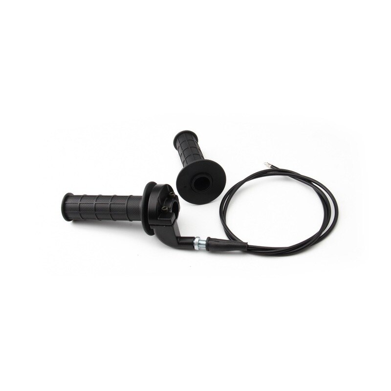 1Pair Universal Motorcycle Scooter Moped throttle handle Black Cable Kit 7/8'' 110-250cc acceleration hand with throttle line