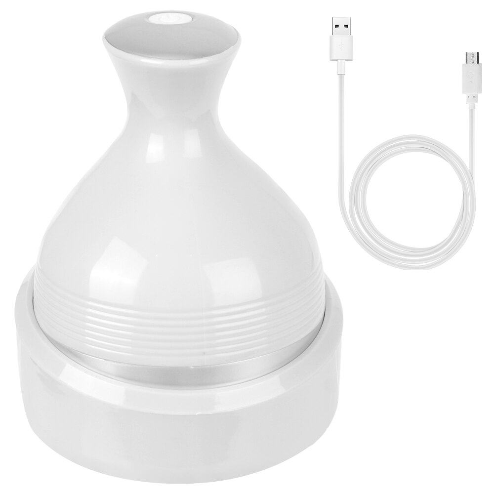 Electric Head Massager Pet Cat Dog Massager For Scalp Body Shoulder Neck Multifunctional Relieve Stress Rechargeable: white
