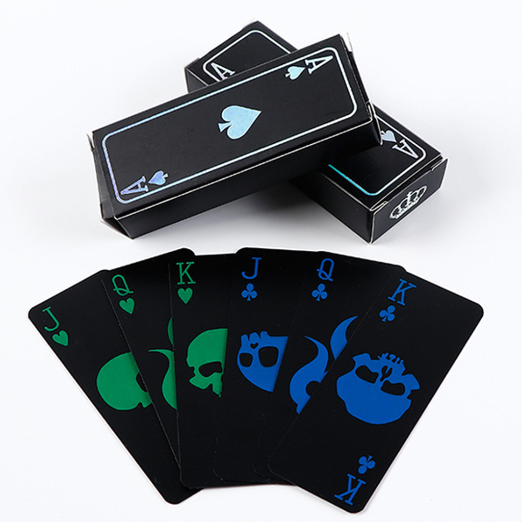 Kids Creatieve Slanke-Size Waterdichte Mini Matte Speelkaarten Card Games Deck Poker Games