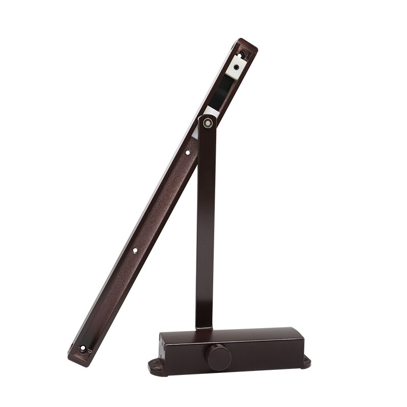 Marie4403H Aluminium Deurdranger Hydraulische Automatische Stille Sluiten Deur Non-Positionering Kantoor Residentiële For40-65kg Deur: Brown