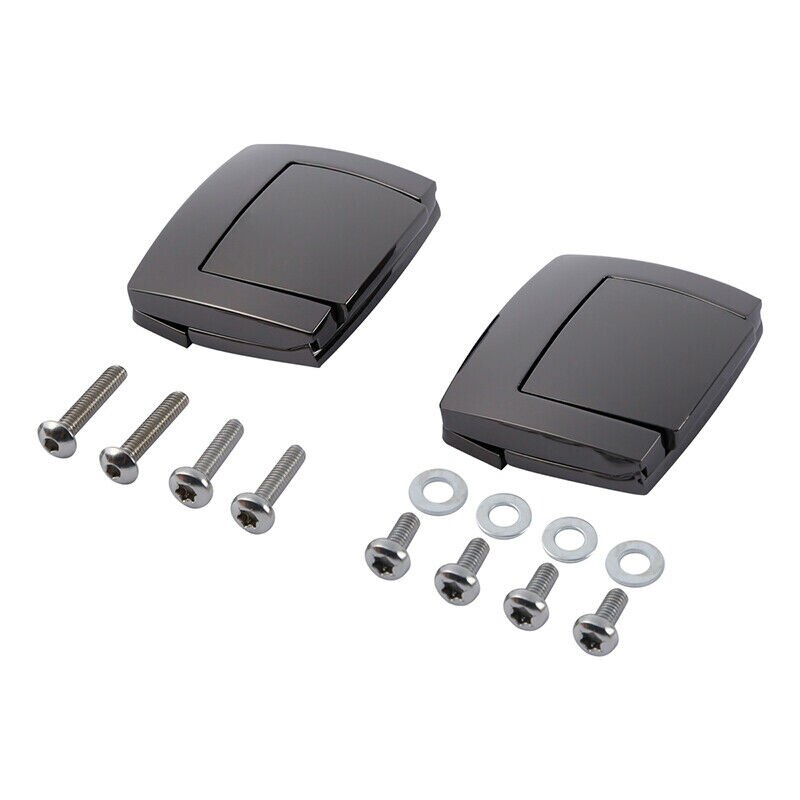 Loquet de moto King Razor Tour Pack, pour Harley Touring Road King Electra Glide Street Glide Road Glide 1980: Black