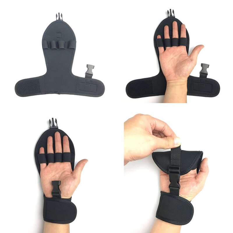 1pc extra handskar för rehabilitering träningsutrustning handnäve fingerhandskar hemiplegi patientrehabilitering handgrepp
