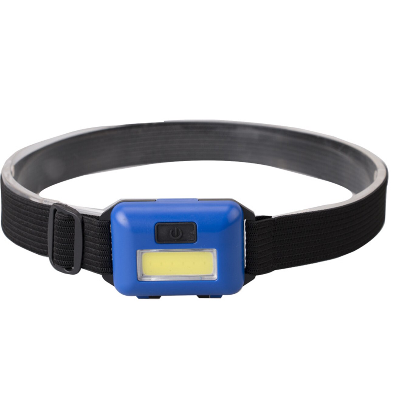 1Pc Mini Led Koplamp Zaklamp Cob Hoge Heldere Koplamp 3 Modes Verstelbare Waterdicht Lichtgewicht Outdoor Light Night Fietsen: Blauw