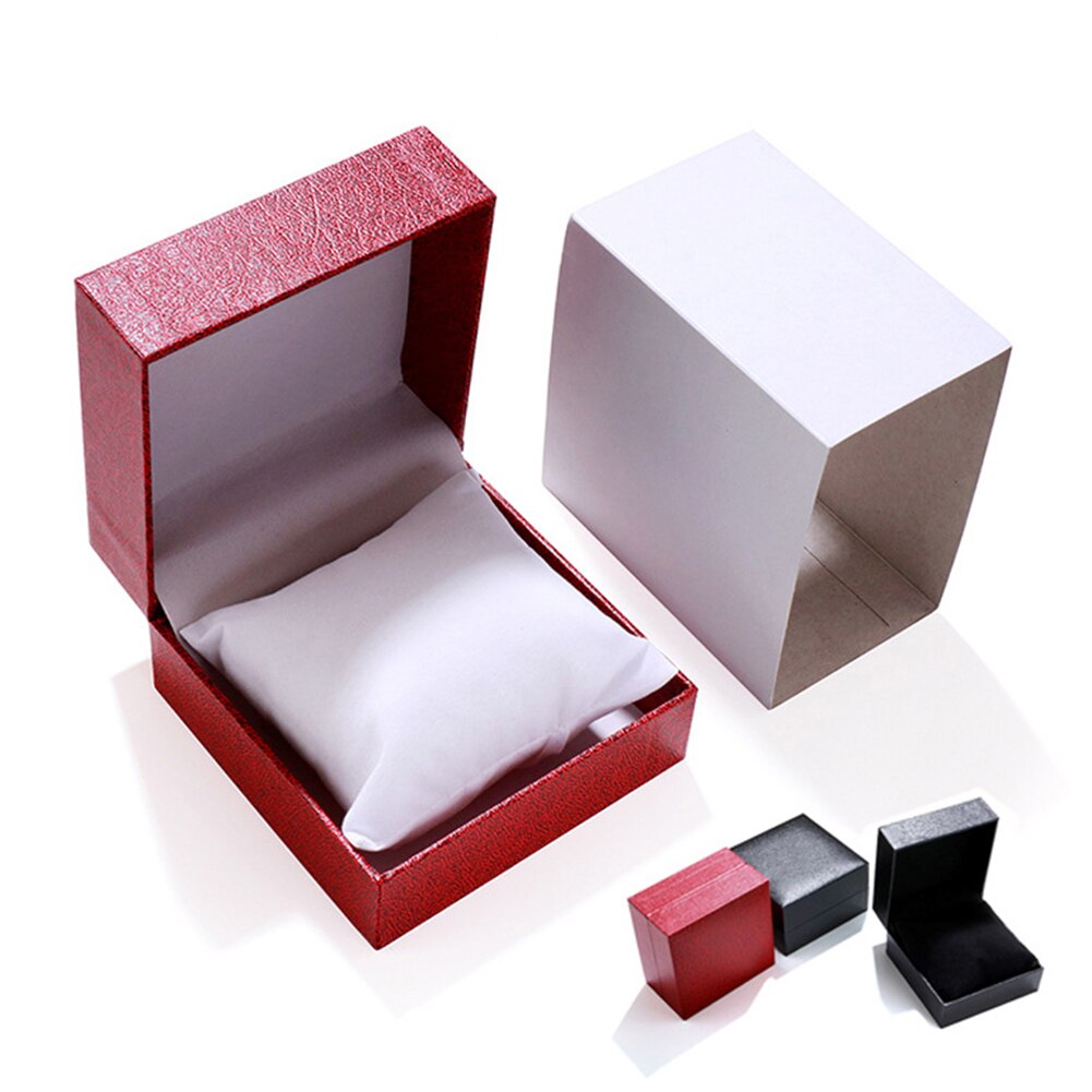 Square Bracelet Watch Jewelry Display Case Storage Box Holder Organizer