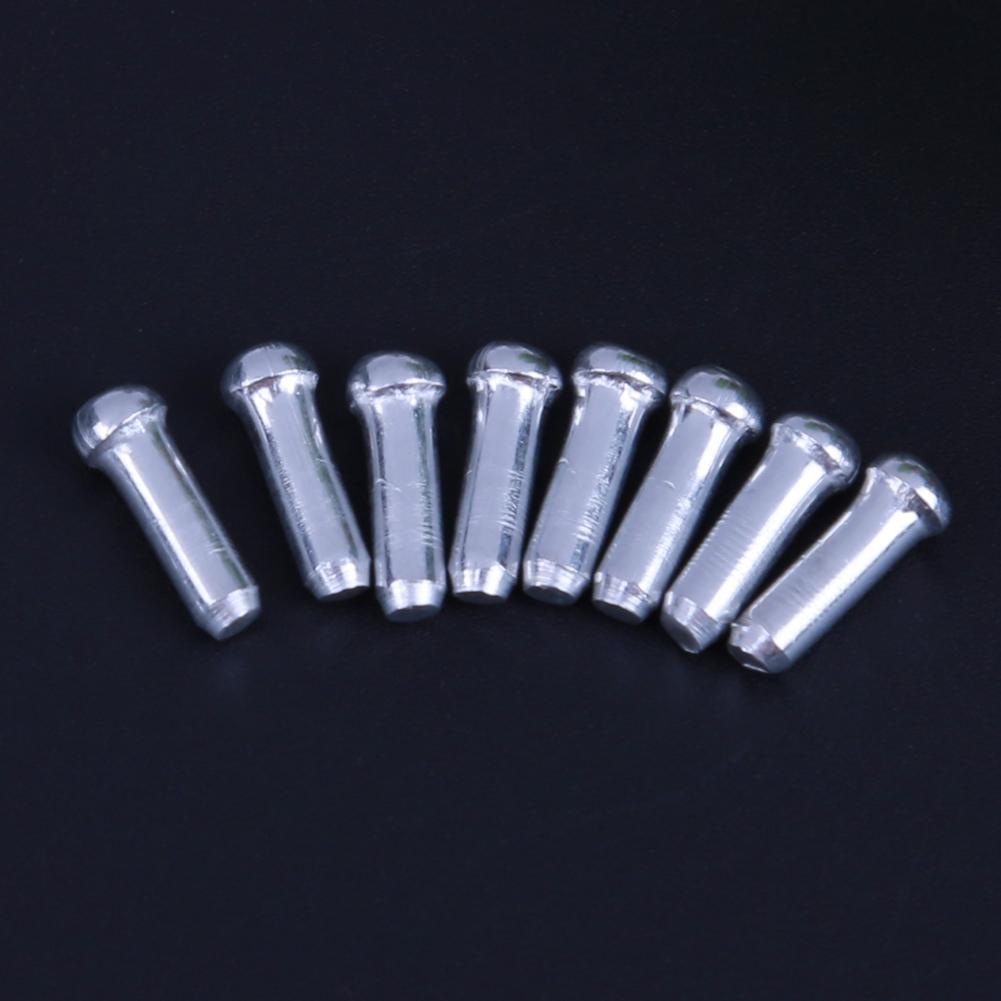 100/200Pcs Aluminium Mtb Fiets Remkabel Tips Fiets Brake Shifter Inner Cable Tips Draad End cap Crimps Sliver