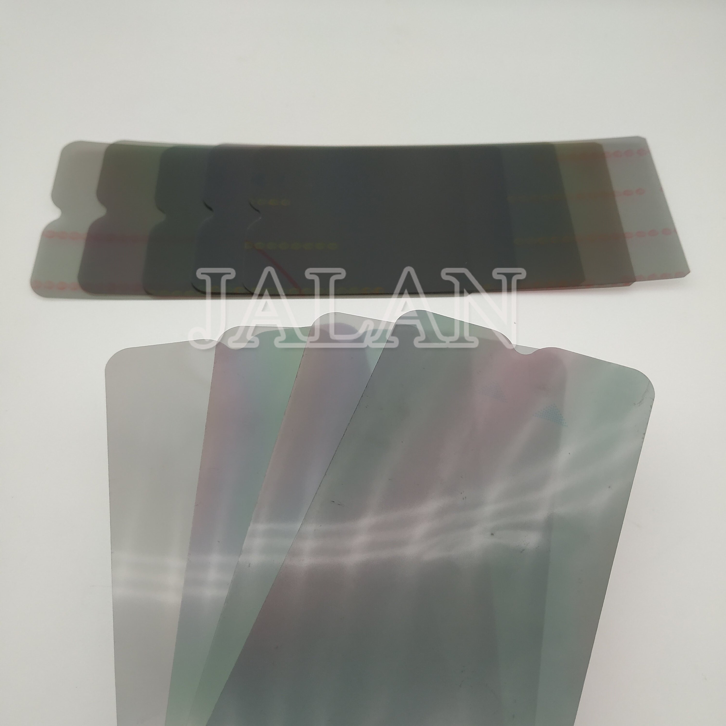 20 sztuk LCD polaryzator lustro Film dla Samsung A51 A71 A10 A20 A20E dolna polaryzacja spolaryzowane światło Film wymiana naprawa