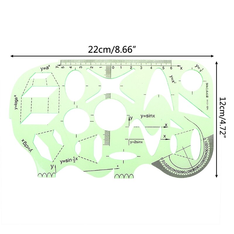 Furniture Construction Architect Template Ruler 1:100