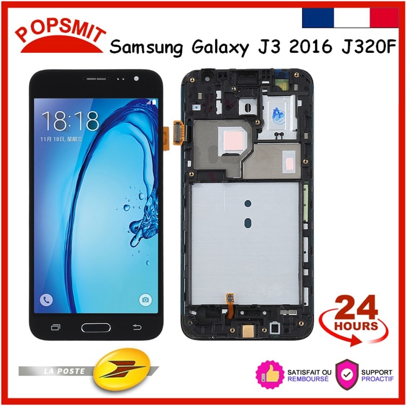 Lcd Touch Screen Voor Samsung Galaxy J3 J320 Met Frame Touch Screen Digitizer Mobiele Telefoon Reparatie Accessoires