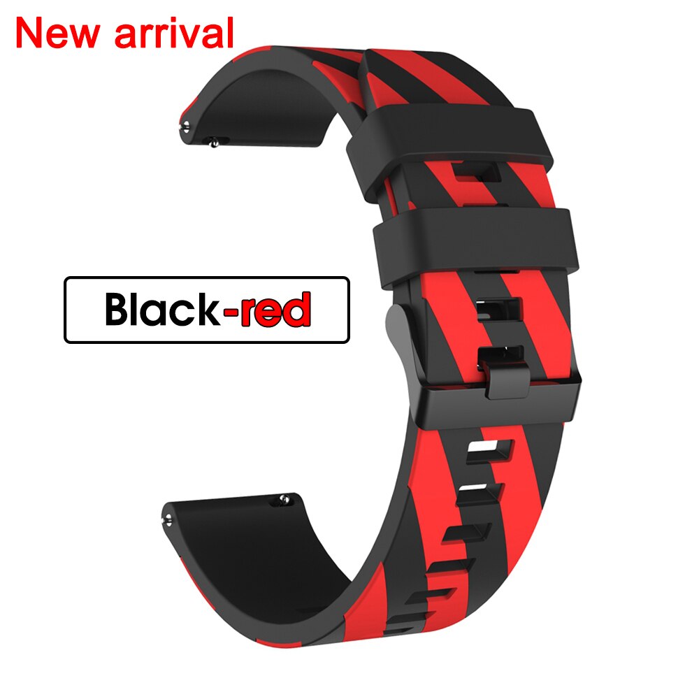 YUEDAER Per Amazfit GTR 47 MILLIMETRI Cinghia Per Huami Amazfit Bip Lite/Stratos 3 2/Pace/GTS watch Band Per Huawei GT 2 Cinturino Della Banda: 1 / 22mm