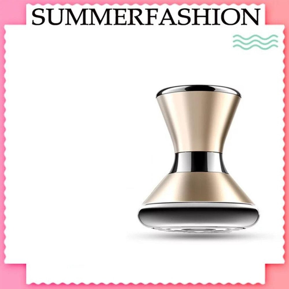 Przenośny kształt hantla ultradźwiękowy masażer robić twarzy magnetyczna mikrowibracja esencja energia kinetyczna wprowadzenie przyrząd kosmetyczny