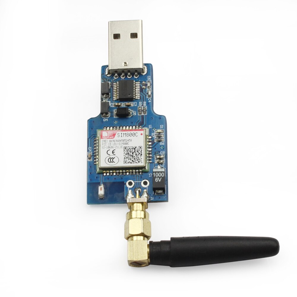 USB to GSM Serial Port GPRS SIM800C Module