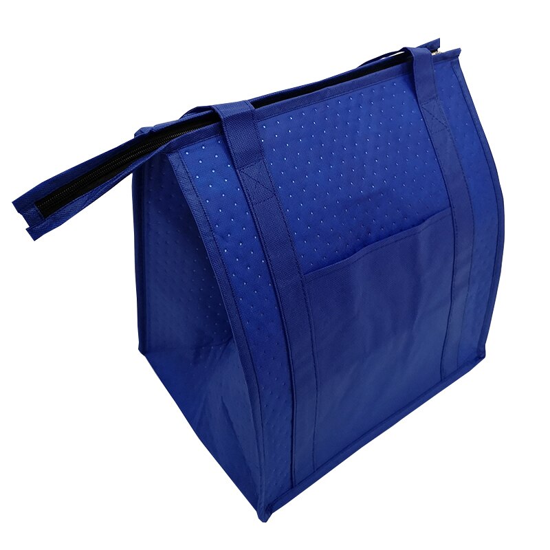 Eco freundliche nicht gewebte kühltasche eis packung lebensmittel wein isoliert kühlen handtasche thermische dosen Halfter Einkaufen tote mittagessen picknick eis tasche