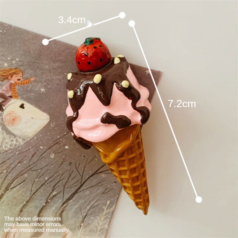 Creatieve Cartoon Voedsel Magneet Fruit/Ei/Koffie Leuke Koelkast Magnetische Stickers Foto Magnetische Sticker Home Decoraties: 20