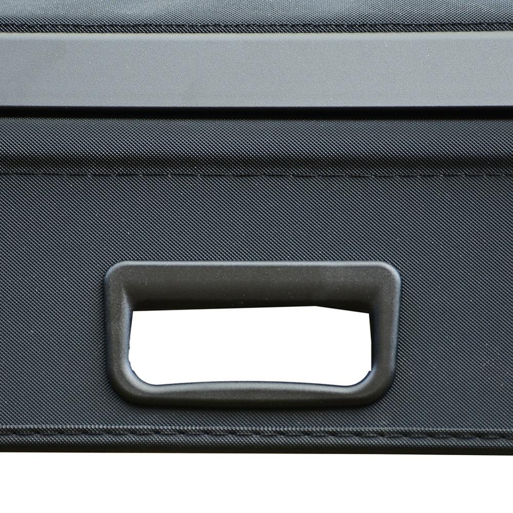 Auto Interieur Cargo Shield Cover Voor Ford Edge Kofferbak Cover Bagagedrager Gordijn Met Pull Gesp Zwart intrekbare