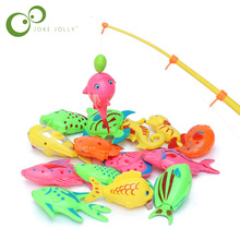 6pcs/lot Learning & education magnetic fishing toy comes outdoor fun & sports fish toy for baby/kid GYH