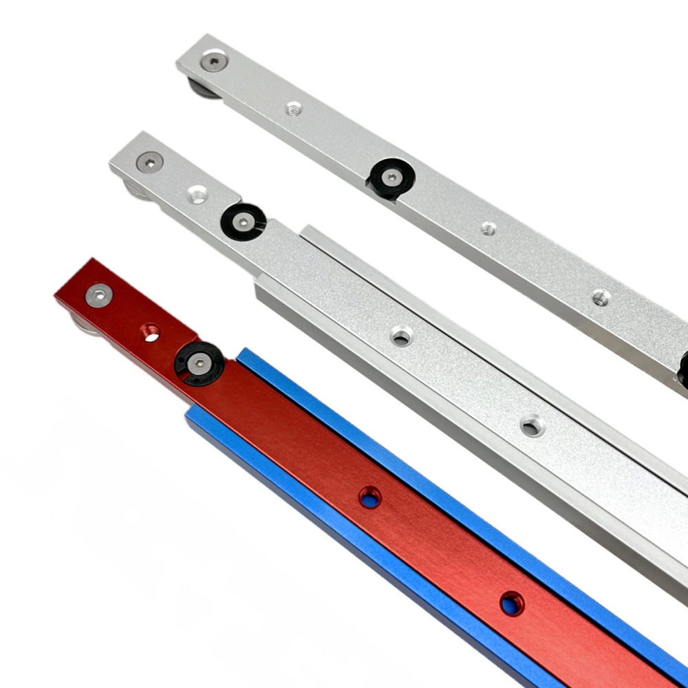T Track Verstekstang Slider, Aluminium Verstekstang, Jig en Armatuur Bar Slider Tafelzaag Gauge Rod, T Slot Verstekmeter Slider