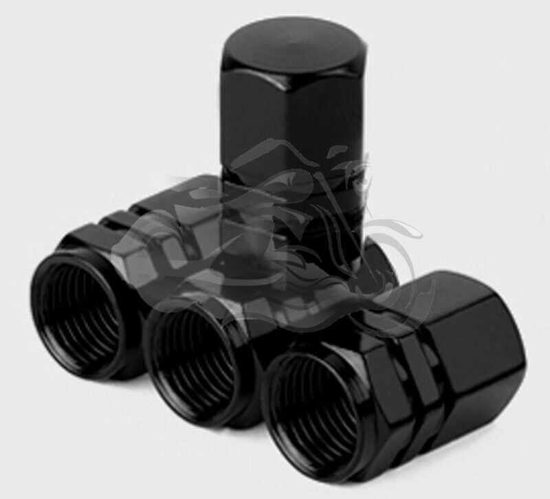 CNC koła opony cap dysza pokrywa dla KAWASAKI Z650 Z750 Z800 Z900 Z1000SX Z1000 ninja 400 650 300 250 250R ZX14R ZX10R 6R: Black
