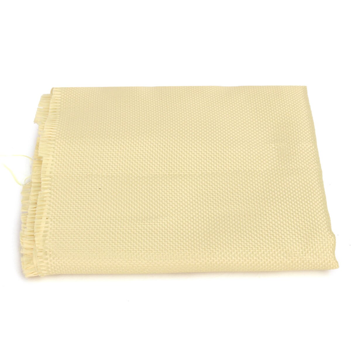 200gsm Kevlar Fabric Woven Aramid Fiber Cloth Plain Color Yellow 100cmx30cm