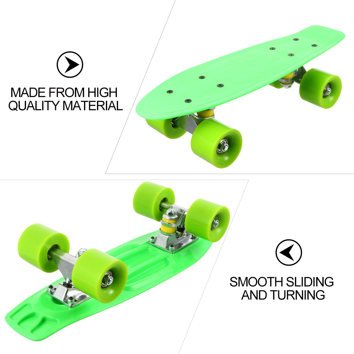 Skateboard vier-Rad Rolle Außen Skateboard Spielzeug freundlicher Erwachsene Skateboard