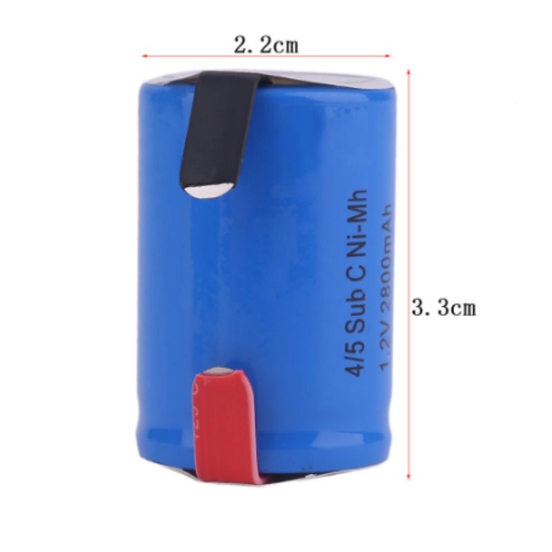 oplaadbare batterij voor Dewalt voor Makita voor Bosch voor Hitachi 4/5 SUBC batterie NICD accu 2800 mah 1.2 v