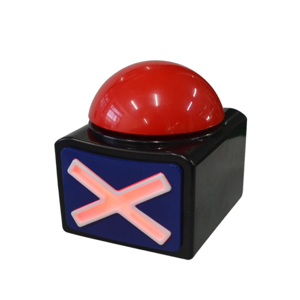 Quiz Got Talent Alarm Button Toy Loud Fun Ring Sound Light Trivia ABS Prank Joke Relieve Stress Game Answer Buzzer