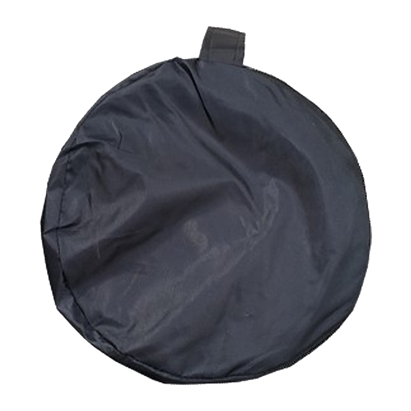 60cm Collapsible Reflector Portable Round Eye Light Gold Silver Diffuser for Outdoor Studio Photo Vlog Soft Photography Lighting