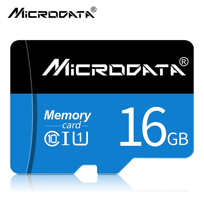 MicroData Blau micro sd karte 16gb 32gb MICROSDHC microsd speicher Karte 64gb 128gb C10 MICROSDXC mini tf karte für Smartphone/PC
