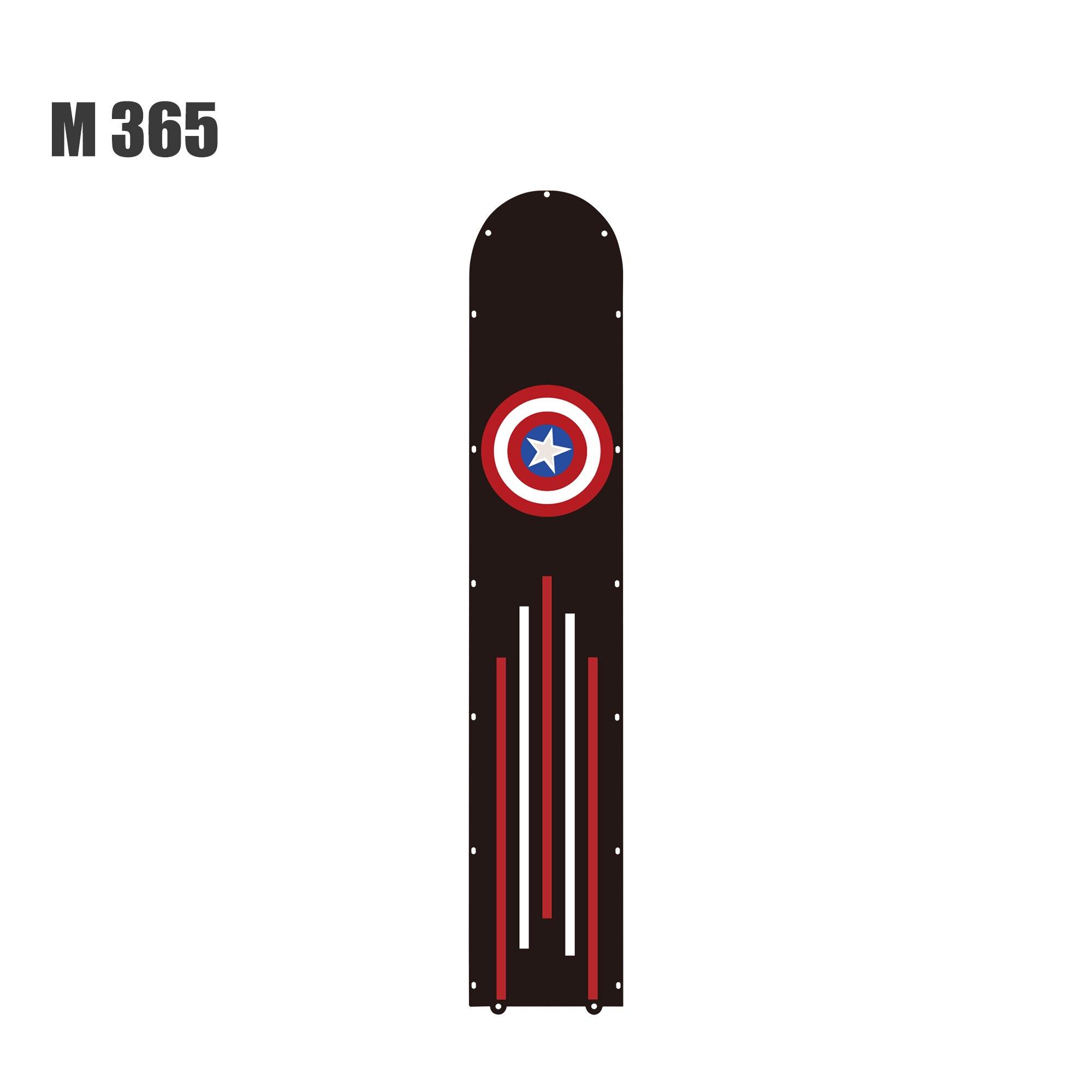 For Xiaomi M365 Pro Electric Scooter Battery Stainless Steel Floor Waterproof Cover Colorful Inkjet Chassis Armor Accessories: 4
