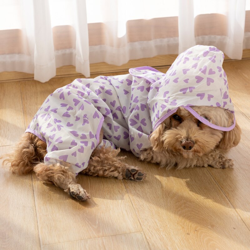 Chubasquero para perro, ropa impermeable para perro, Pelele de Pomerania maltés, Bichon Poodle, Schnauzer, Welsh, Corgi, ropa,