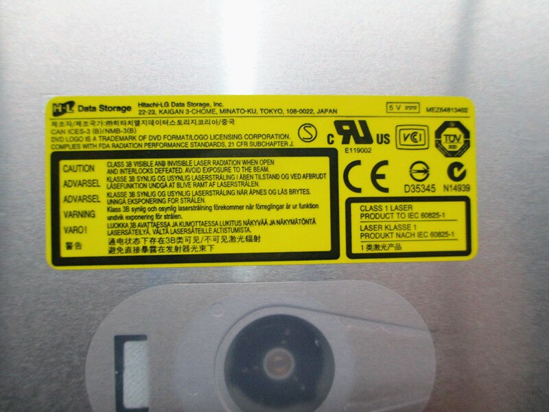 Updatest nowy napęd optyczny 9.5 SATA otwór-w GS41N zastąpić MATSHITA UJ-8A8 GS31N