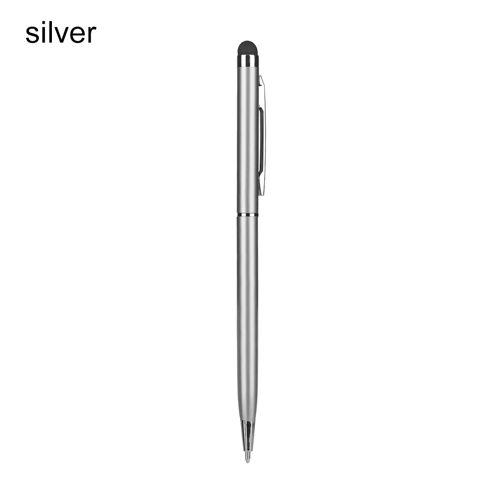 Dual-Use-Stift Touchscreen-Stift Kugelschreiber Mini Water borne Pen Handy Universal Writing liefert Büro Schule Tool: schwarze farbe