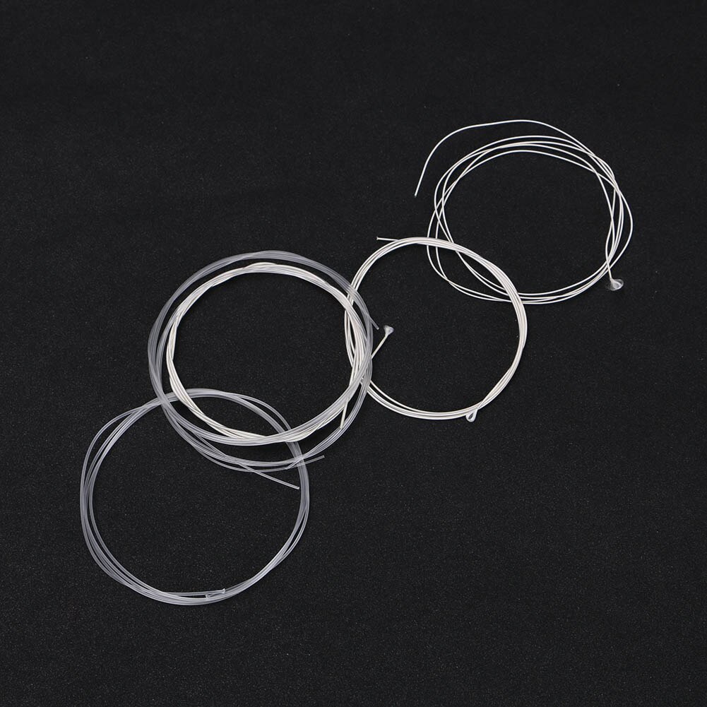 Acoustic Guitar 6 pcs/set steel Strings Gauge Set of Wooden guitar Guitar Strings Classical silver plating color