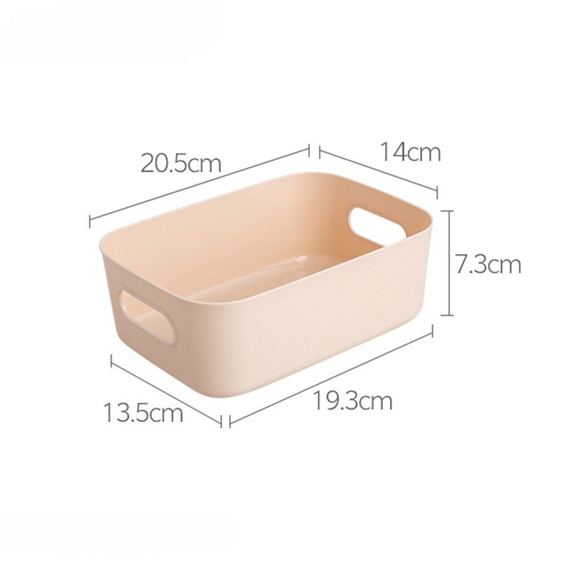 Opbevaringsboks Plastik PP - Husholdning, Køkken, Kosmetik, Snacks, Sortering: Orange
