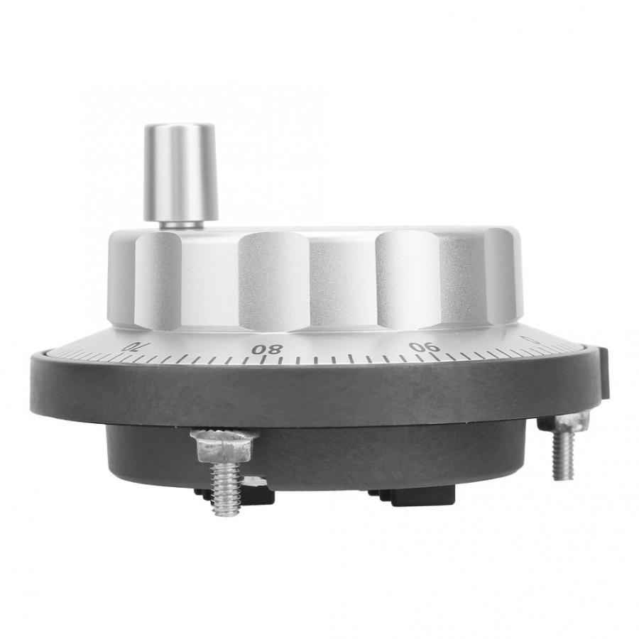 Pulse Generator Handwheel 5V 80mm 6Pin CNC Pulser Handwheel 100PPR Manual Pulse Generator Rotary Encoder Tools