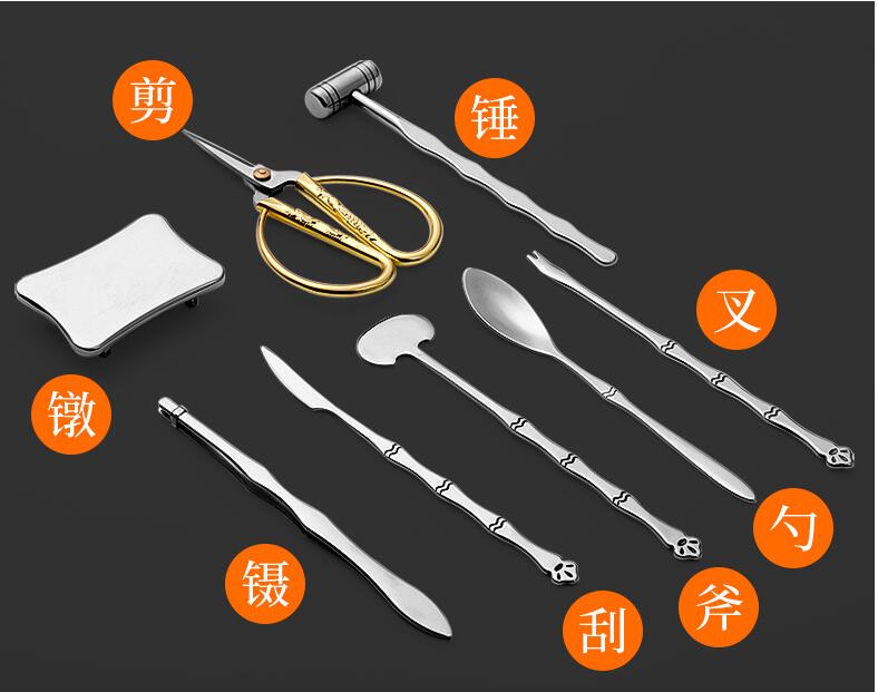 Crab tools crab eight pieces of stainless steel eating crab tools crab claws