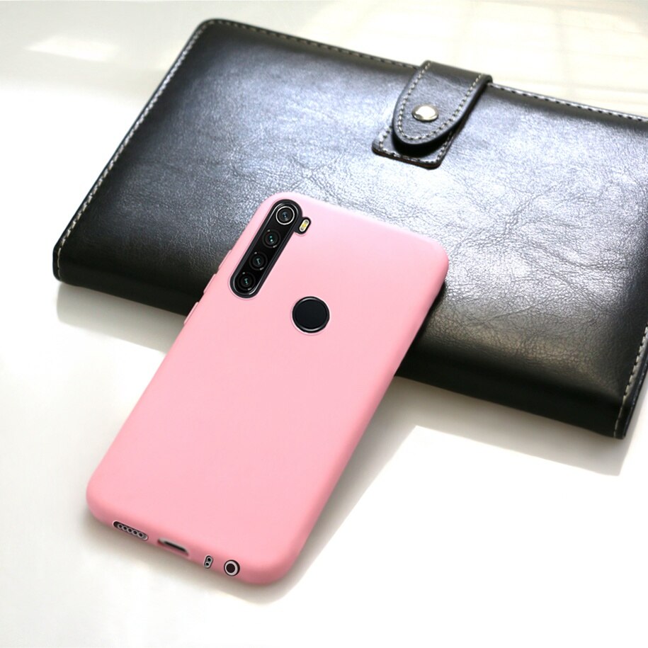 Funda suave para Xiaomi Redmi Note 8 , carcasa de lujo delgada de silicona mate, para Xiaomi Redmi Note 8, RedmiNote8