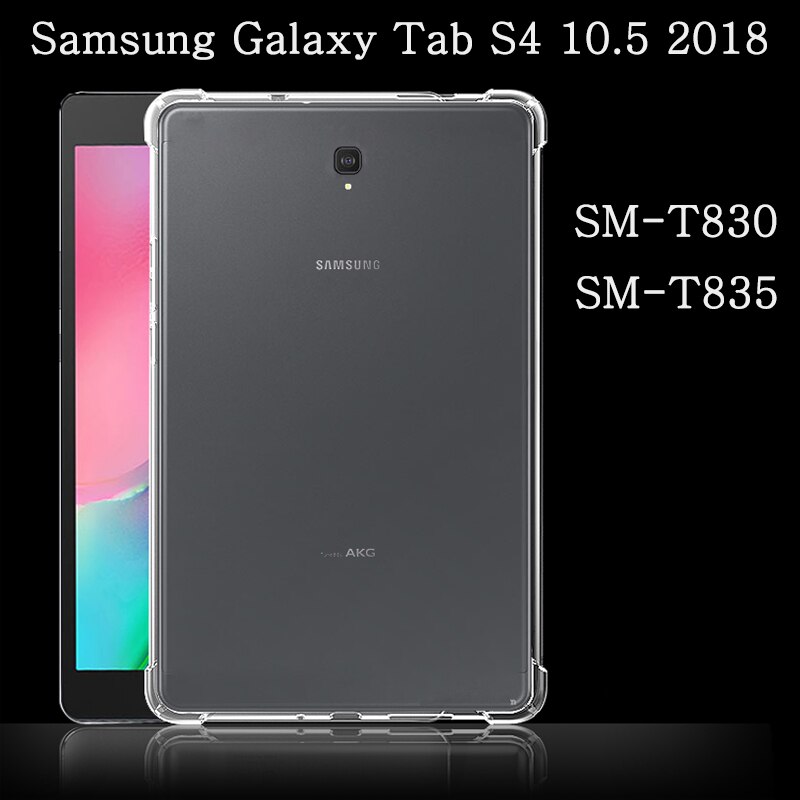 Funda Samsung Galaxy Tab A7 Lite S4 S5e S6 7.0 8.0 10.1.4.5 P200 T280 T290 T500 T510 T590 T720 T830 T860 T870 T970 futerał silikonowy: SM-T830  SM-T835