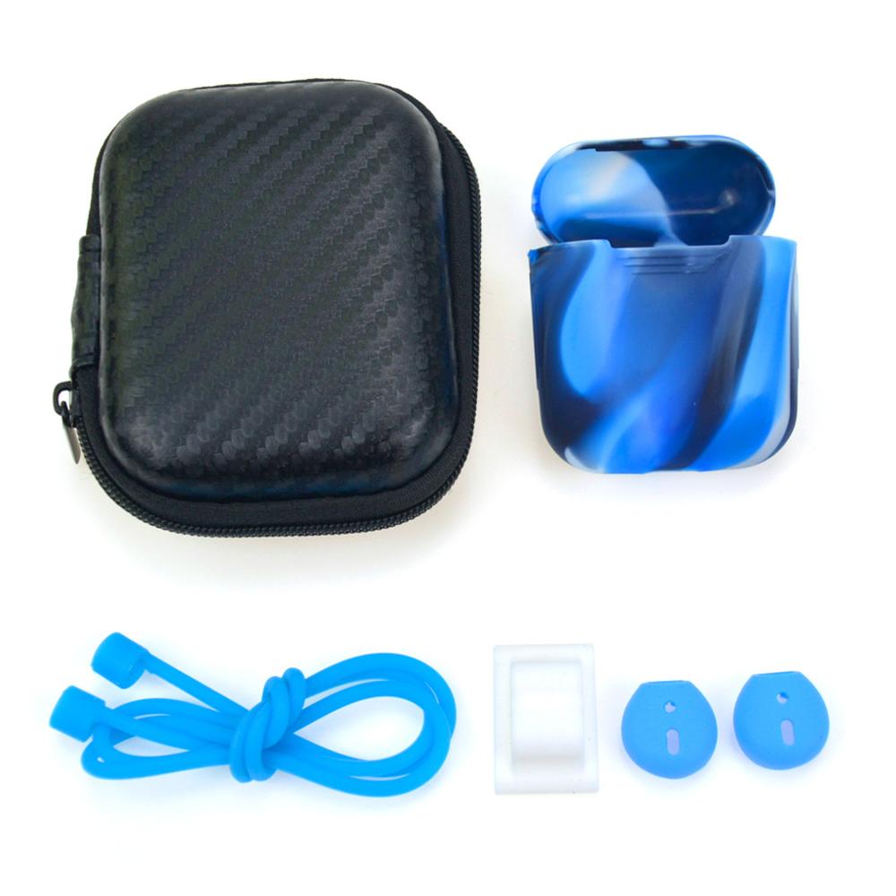 EVA Material Portable Earphone Protective Case Earbuds Hold Storage Carrying Hard Bag Box for Apple AirPod iPhone 7 Earphone