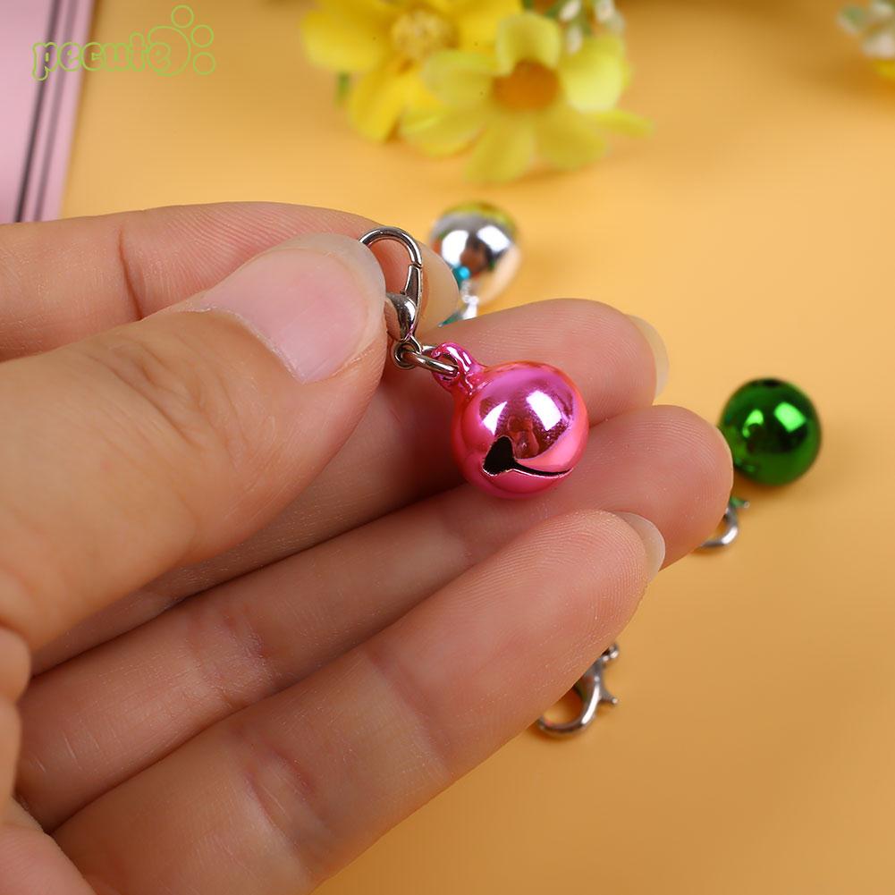 Clochette colorée pour chien et chat, vêtement pour animal de compagnie, charmant, homard, décoration de bricolage, couleur aléatoire, jouet pour animal de compagnie, fourniture de bricolage